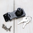 thumbnail image 4 of Cerradura de cajón con cerradura sin perforaciones, cerradura de buzón, cerradura de doble puerta para gabinete, cerradura de combinación de seguridad para gabinete de oficina, 4 of 5