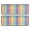Colorful Striped Checkered, variant on Kitchen Rugs Sets Of 2,Brown Beige Green and Red Checkered Pattern Anti Fatigue Kitchen Mat Rugs Non Slip Washable,Decorative Kitchen Floor Mats for Kitchen,Sink,Laundry,17"x47" 17"x47"