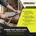 thumbnail image 2 of Timber Tuff 5" Straight Wood Blade Draw Shave Knife Woodworking Tool, TMB-05DS, 2 of 9