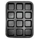 thumbnail image 2 of Molde para hornear Brownie ANGGREK Mini molde para pasteles de acero al carbono 12 cavidades, 2 of 8