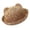Brown, variant on OOOUM Kids Cute Straw Hat Lightweight Breathable Rolled Brim Sun Hat Outdoor Travel Beach Hat For Toddler Boys Girls Pink