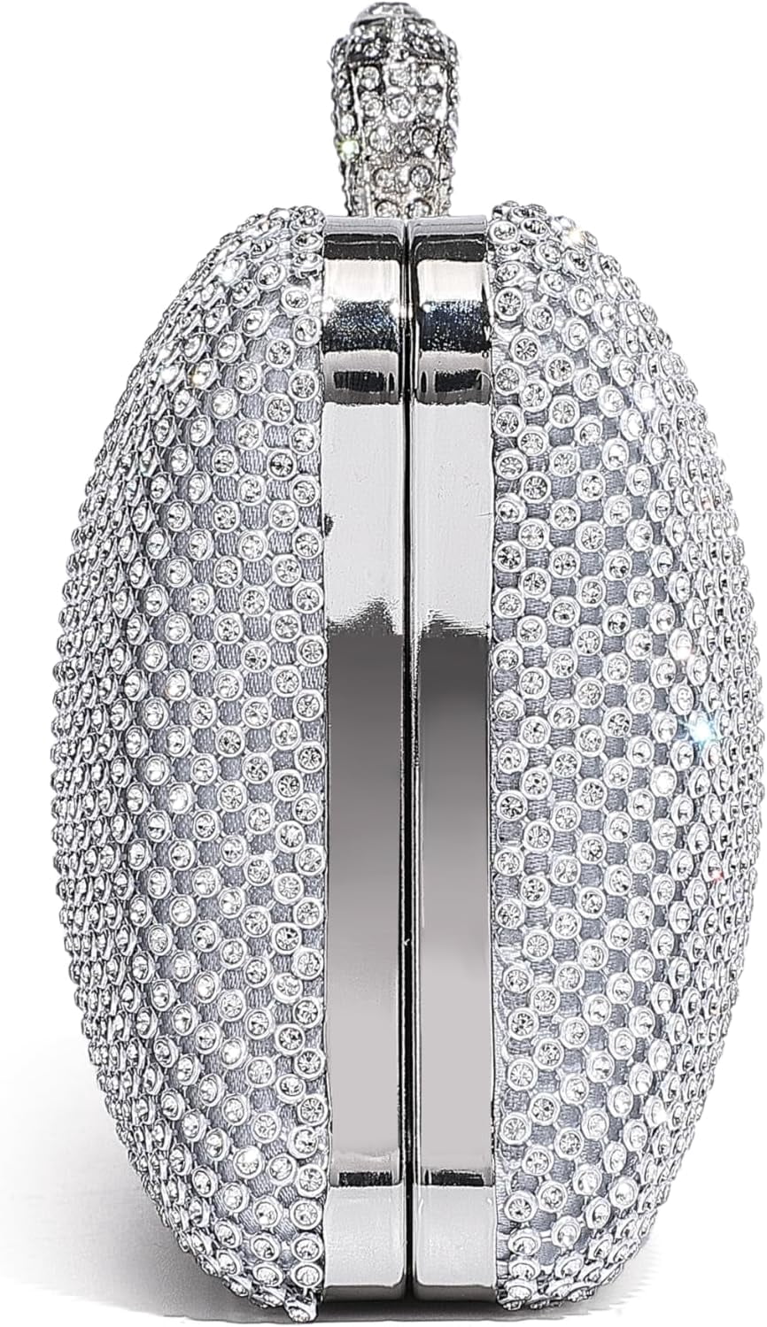 Rhinestone Clutch Purses for Women Sparkly Evening Bag Formal Elegant Wedding Party Purse