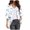 White, variant on Women's Casual Fashion Print Lightweight And Comfortable Beach Vacation Chiffon Cardigan Sun Cardigan Uv Protection Shirts for Women Womens Sun Shirt