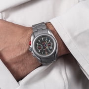 BODERRY Titanium Mechanical Chronograph Field Watches Wristwatch 100M Waterproof New Clock Military Watch for Men
