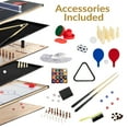 thumbnail image 4 of Sunnydaze 10-in-1 Multi-Game Table, Light Wood Look, 4 of 17