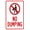 Warning Sign 2, variant on No Dumpster Diving (Area Under Video Surveillance) Warning Sign, Prohibition Security Metal Sign - 8"x12" Custom Caution Decor for Business Home Road Yard Garage Street Wall