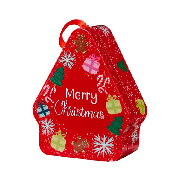 Cajas de embalaje de regalo de Navidad con impresión de dibujos Likrtyny animados organizador de regalo de Navidad tarro de adorno decoración festiva para galletas de Choco