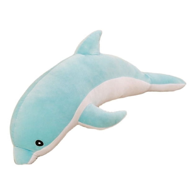 Juguetes de peluche de delfín para niños, almohada de animales de algodón, relleno bonito, regalo de cumpleaños y Navidad, 160cm