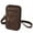 Dark Coffee [Double Layer Four Pockets], variant on Genuine Leather Men's Waist Bag with Detachable Belt, Outdoor Sports Fanny Pack Crossbody Bag, Phone Wallet Holder for Running, Travel & Daily Use, Water Resistant