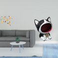 thumbnail image 2 of Arte de pared de pájaros de madera,Pájaros de madera para decorar la pared,regalos para el hogar,Estatua de escritorio,Estatua de gato con forma de cuenco para llaves,entrada,dibujos, 2 of 8