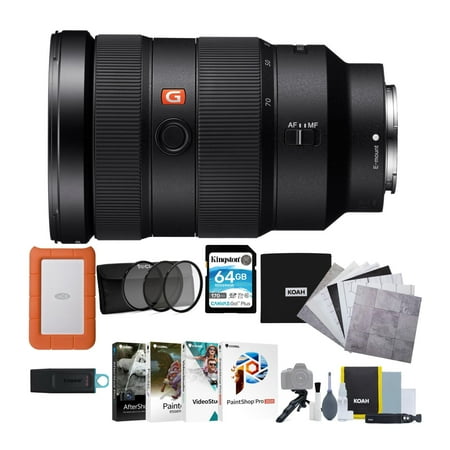 UPC: 0196271694175 | Sony FE 24-70mm f/2.8 GM Lens Bundle with Accessories