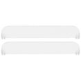 thumbnail image 1 of Luxshiny Garage Divider Plastic Rectangular Shelf Organization 2Pack for Retail Environment, 1 of 8
