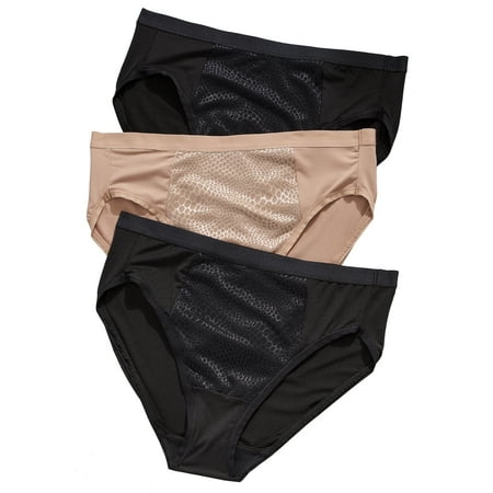 

Warner s Womens Tummy Smoother Hi-Cut Brief 3-Pack Style-RT3383P