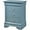 Teal, variant on Glory Furniture Louis Phillipe 3 Drawer Nightstand in Oak