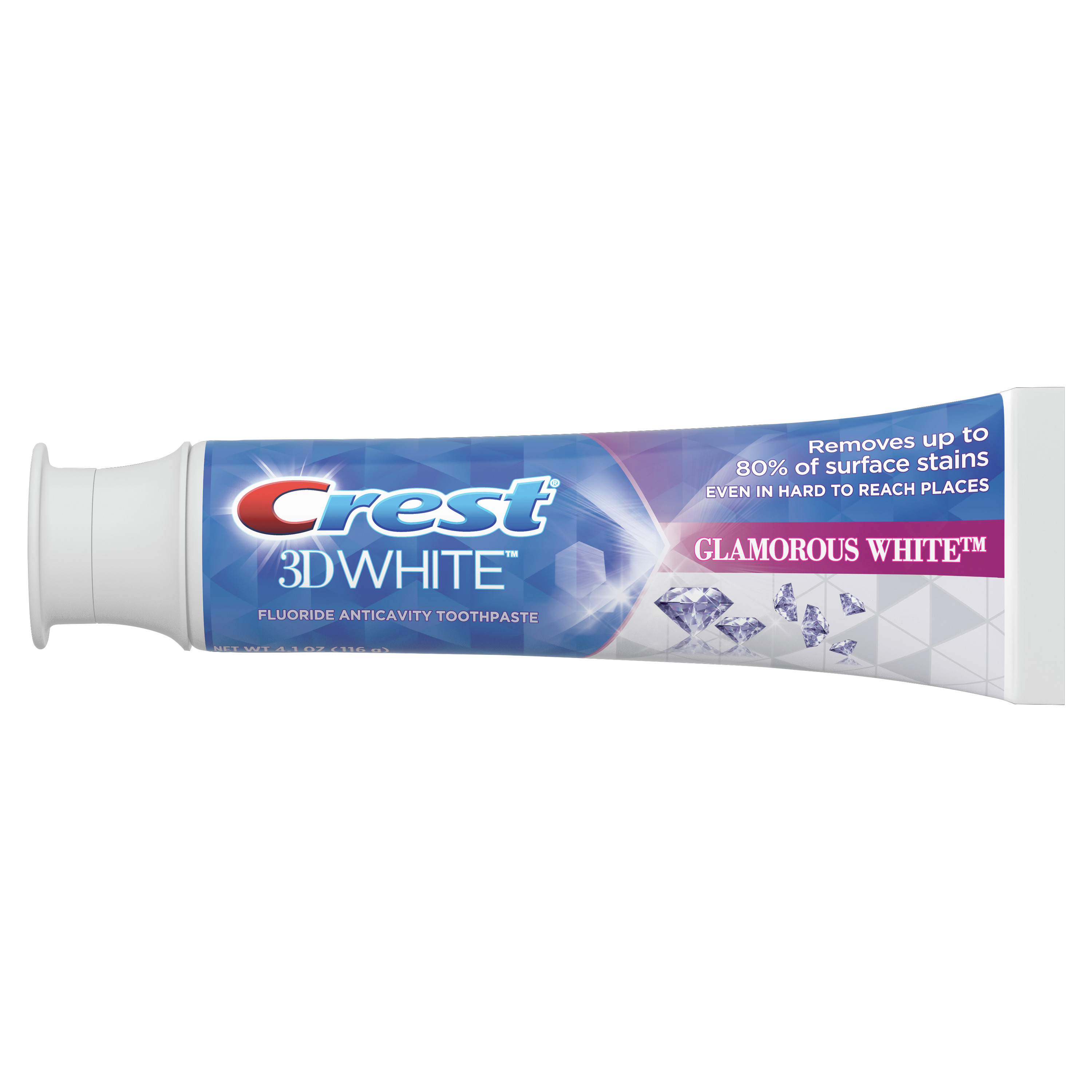 Crest 3D White, Whitening Toothpaste Glamorous White, 4.1 oz - image 3 of 5