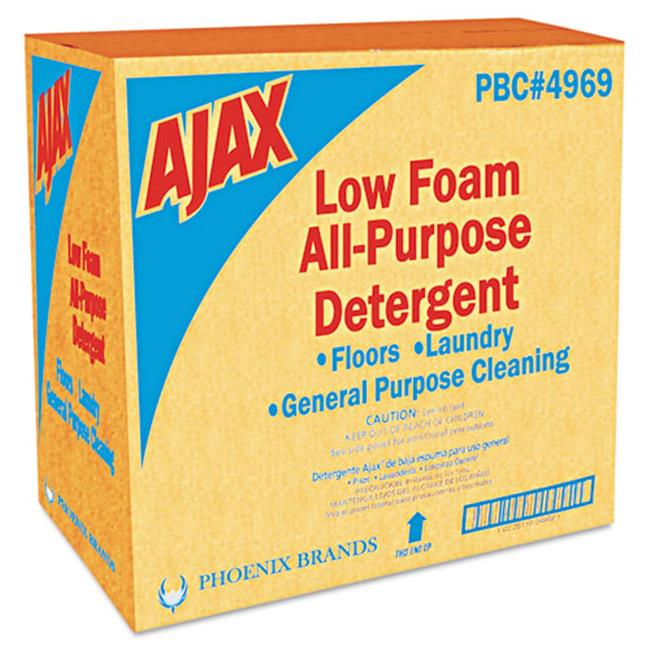Ajax. 49682 Ajax LowFoam AllPurpose Laundry Detergent, 36lb Box