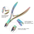 thumbnail image 4 of Stainless Steel Cuticle Nipper Coloful Nail&Toenail Dead Skin Cutter Nail Art Pedicure Tool, Cutter, Cuticle Nipper, 4 of 9