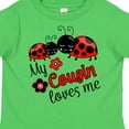 thumbnail image 4 of Inktastic My Cousin Loves Me with Cute Ladybugs Boys or Girls Toddler T-Shirt, 4 of 5