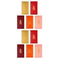 thumbnail image 1 of 10 sobres rojos de Año Nuevo Chino, sobres de la suerte para celebrar la Navidad en China 5 colores mezclados, 1 of 9
