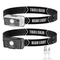 thumbnail image 4 of Escalada Faro recargable potente sensor XPE LED pesca faro negro Barbie Nuevos Originales, 4 of 9