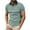 Mens T Shirts Green, variant on Golf Shirts for Men Short Sleeve Tshirts Shirt Mens Casual Color Block Pullover Button Collared Breathable Going-Out Athletic Workout Tees Tops