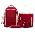 thumbnail image 2 of Stylish Campus Backpack Large Capacity for Everyday Use Daypack with Modern Design for School Work Daily Commute (Set of 5), 2 of 3