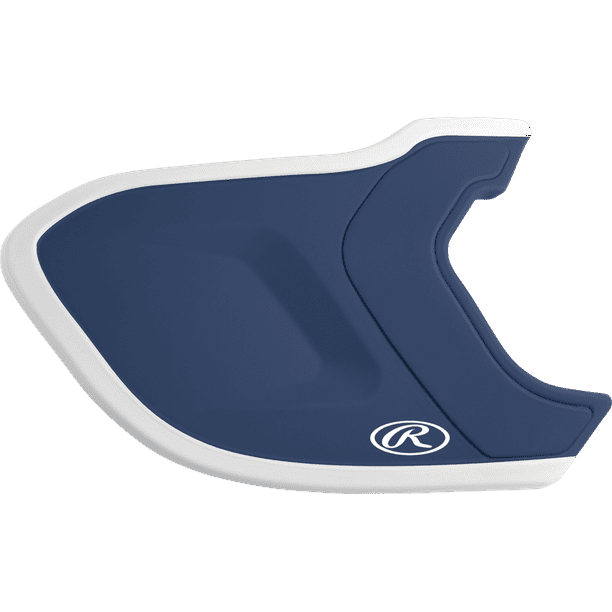 Rawlings Mach EXT Batting Helmet Extension Flap Piece, Navy, Left Hand