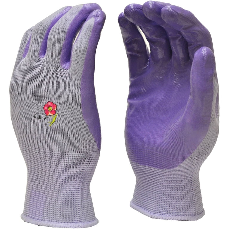 G & F Women's Garden Gloves, 6-Pair Pack, Assorted Colors photo 7