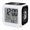 Black, White, Silver, variant on Grey Moon Digital Alarm Clock for Bedrooms, Smart LED Alarm Clock with 7 Color Changing Night Light, Modern Abstract Minimalist Stars Artwork Silent Wake Up Clocks for Sleep Study Cooking 3.2"x3.2"