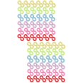 thumbnail image 6 of 2000 pcs   Loom Rubber Band Clips Bracelet Making Clip Rubber Band S Clips Bracelet Hooks Clasps, 6 of 8