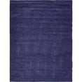 thumbnail image 1 of Unique Loom Tapis en Peluche Solide pour Enfant Moderne 10' x 13' Rectangle Bleu Marine, 1 of 2