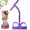 #A, variant on Upper Belly Resistance Band, Gentle Full Body Toning Exercise Band, Gym Equipment, Multi Function Tension Rope with Handles for Home