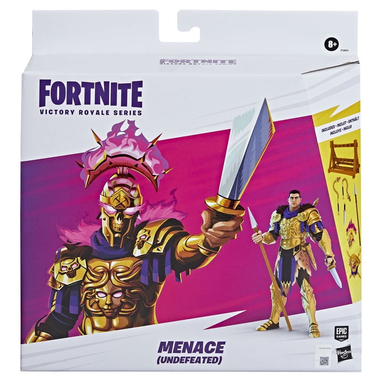Fortnite Battle Bus Character Figurine: Menace (Undefeated