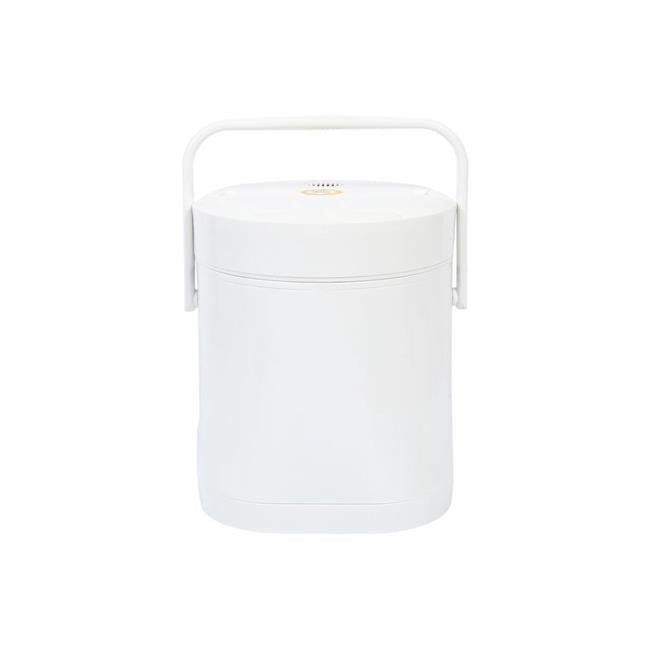 Tayama TMRC03 1.5 Cup Portable Mini Rice Cooker, White