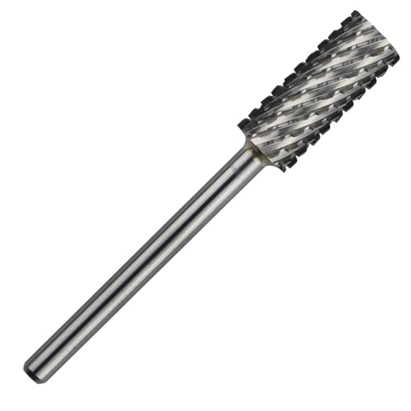 Broca de uñas de barril pequeño Super Cut Upgrade Edition para máquina de taladro de manicura eléctrica para quitar los geles de uñas, geles acrílicos o polvo de inmersión (doble grueso -XXC)