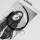 thumbnail image 4 of Gargantilla con colgante de luna negra y media luna para mujer, collar Bohe hecho a mano de roca Sexy, accesorios para mujer oso de fresa Juguete, 4 of 5