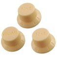 thumbnail image 2 of facefd Guitar 1Volume & 2Tone Control Buttons Knobs for ST Sq Electric Guitar Cream, 2 of 7