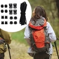 thumbnail image 6 of 17 Piece Bungee Cord Elastic Rope Stretch String Kit Durable Polyester Latex for Backpack Hiking Outdoor Activities, 6 of 8
