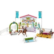 Schleich - Horse Club: Friendship Horse Tournament with Arabian & Trakehner Mare & Accessories, 86 Pcs