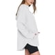 thumbnail image 3 of Sudadera con Capucha Oversize para Mujer, con Cremallera de un Cuarto, Estilo Túnica, Ideal para Otoño e Invierno Ropa y Elegante XXL, 3 of 10