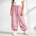 thumbnail image 6 of SHTXOZHI High Waisted Pants for Girls Loose Drawstring Sport Joggers Breathable Outdoor Hiking Workout Pants, 6 of 6