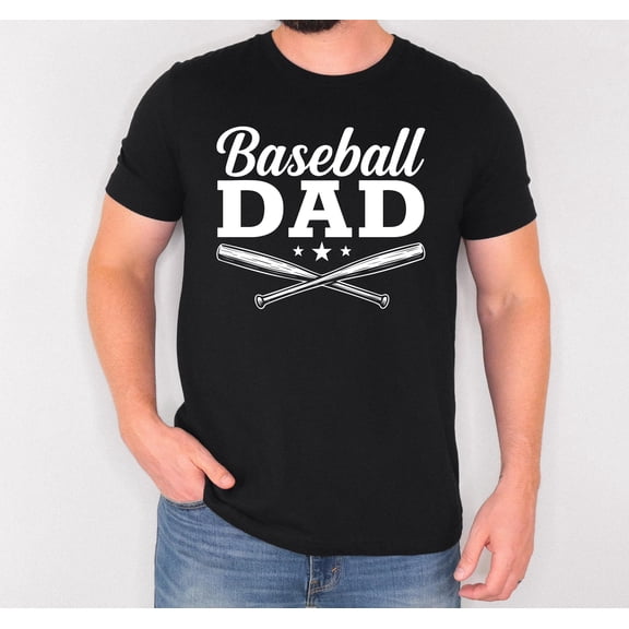 Men Baseball Season Shirt Baseball Dad Shirt Sports Daddy Gift Game Day Shirt Baseball Lover Gift