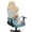 Starfish Conch Water Beach Print, variant on SCRAWLGOD Sunflower Bee Print Plaid Beige Black 4 PCS Gaming Chair Cover with Armrest Slipcovers Stretchable Machine Washable Computer Chair Seat Slipcovers Cat Scratch Proof