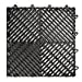 thumbnail image 3 of RaceDeck Free-Flow Open Rib Self-Draining Design, Durable Copolymer Plastic Interlocking Modular Garage Flooring Tile (24 Pack), Black, 3 of 10