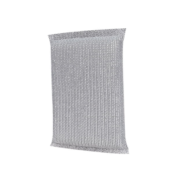 Xiao Hua Esponja gruesa plateada para fregar, 4 piezas, paño de esponja para lavar platos de cocina