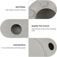 thumbnail image 2 of MasteelfCA Ceramic Teapot Warmer Tea Warmer Heat Preservation Base Warm Tea Stove for Home, 2 of 8