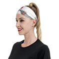 thumbnail image 6 of Yiaed Moose Kissing Under Mistletoe Print Sports Headbands,Moisture Wicking Workout Headband, Sweatband Headbands for Running,Cycling for Women and Men, 6 of 8