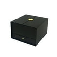thumbnail image 2 of Sharprepublic Empty Packaging Gift Box Flower Fillable Box 25x23.5x15.5cm Reusable Multipurpose Decoration for Valentine's Day Accessories Black, 2 of 8