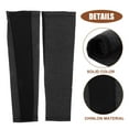 thumbnail image 5 of STRANDCHIC 1 Pair Breathable UV Arm Sleeves for Men Black Outdoor Sports and Sun, 5 of 6