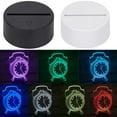 thumbnail image 5 of 5/10/15 Set 3D LED Light Base Acrylic Lamp Display Stand 16 Colors Remote Control /7Colors Touch For Anime Lamp Holder Wholesale, 5 of 5